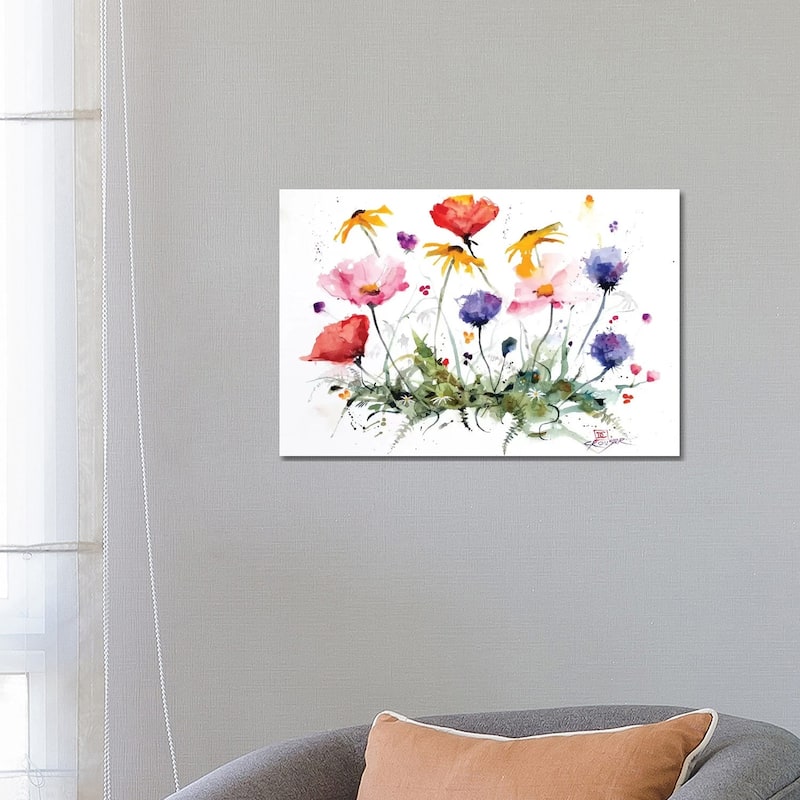 iCanvas "Wildflowers" by Dean Crouser Canvas Print - 18x26x1.5