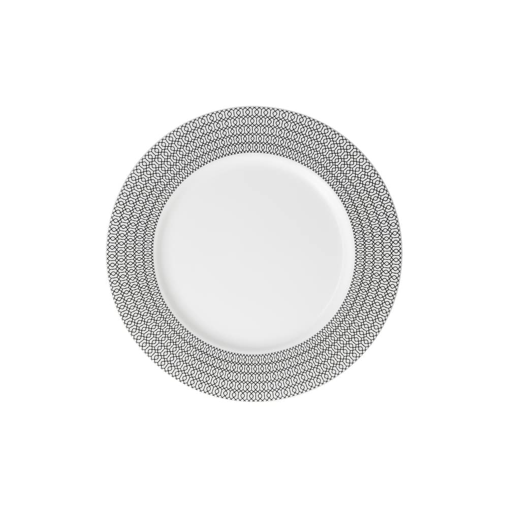 Fortessa Ornament Bone China, 10.75" Dinner Plate (Set of 4)