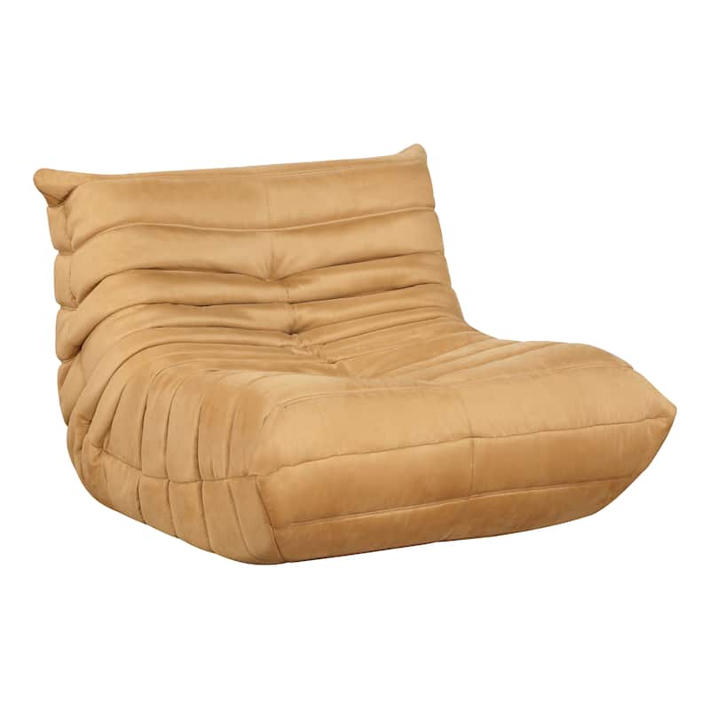 Corbara Microfiber Accent Chair - Yellow