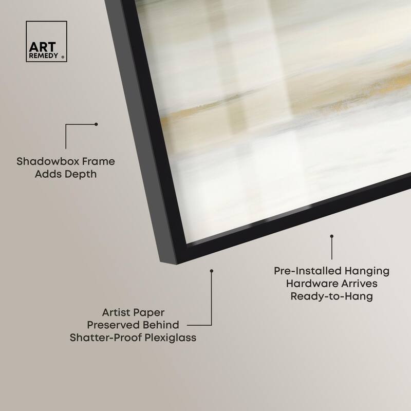 Misty Expanse II Shadowbox by Art Remedy