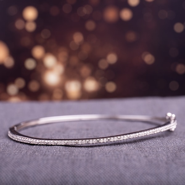 ladies diamond bangles