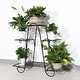 preview thumbnail 9 of 12, 6 Tiers Metal Flower Pot Plant Stand Balcony Floor Standing Shelf