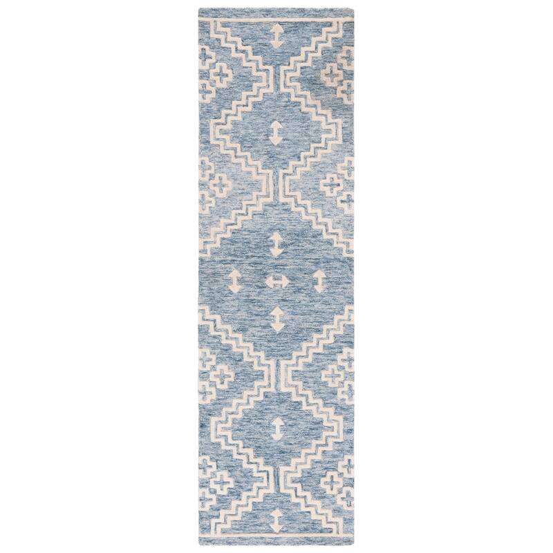 SAFAVIEH Handmade Abstract Ruveyda Modern Wool Rug