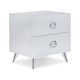 preview thumbnail 1 of 17, ACME Carson Carrington Rjukan Contemporary Nightstand with 2 Drawers White