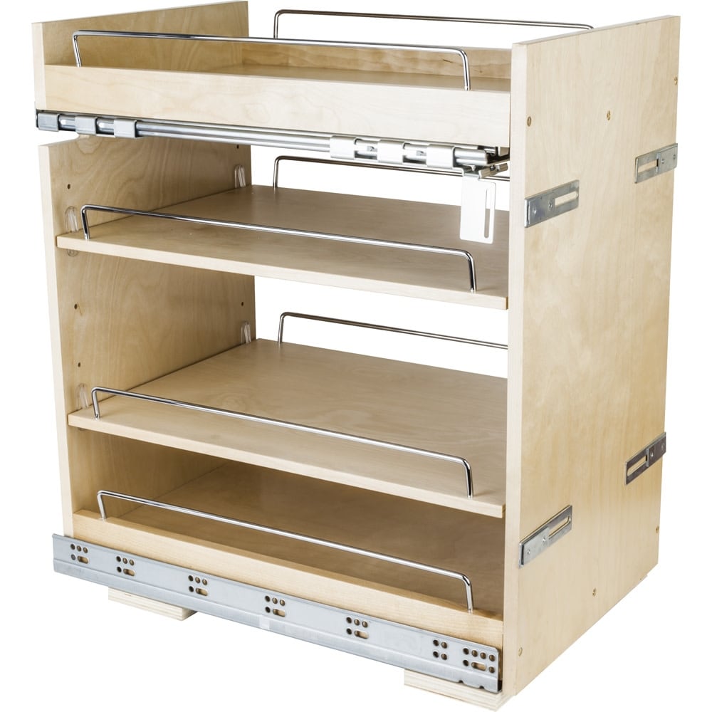 Hardware Resources 18 Inch Base Cabinet Pull Out Shelves with