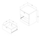 preview thumbnail 6 of 10, South Shore Spark Nightstand