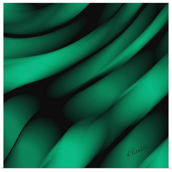 "Emerald Green Two" Poster Print