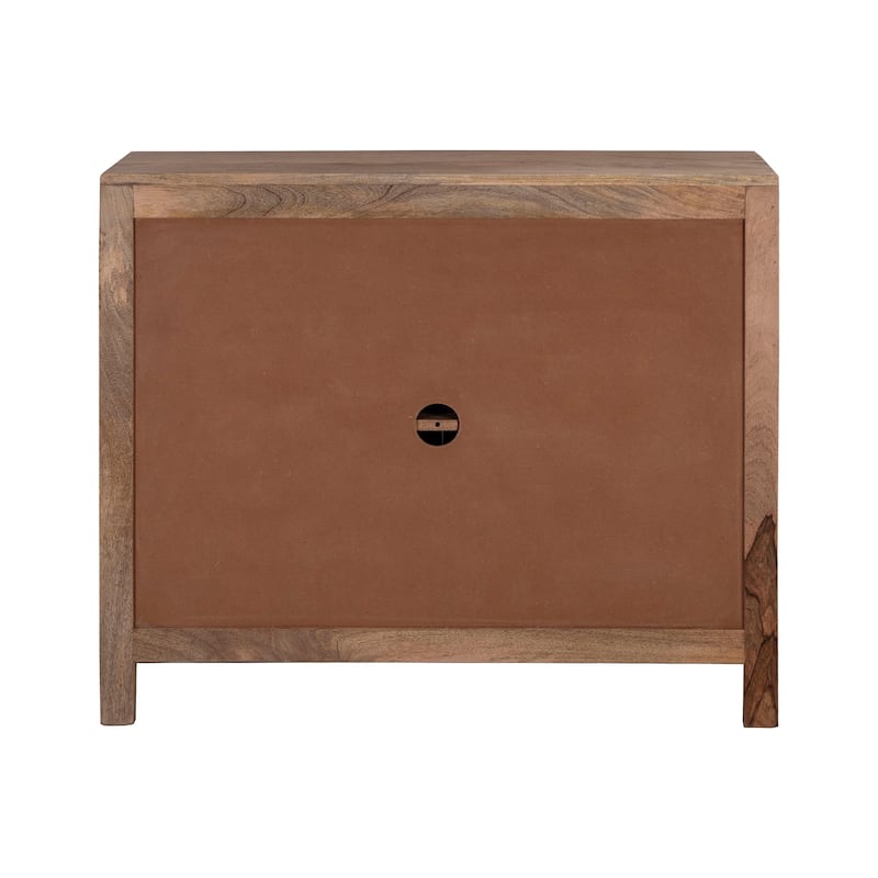 Elk Home Deltaville Natural Wood 40 Inch Wide Credenza