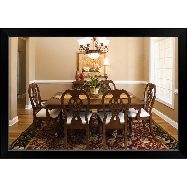 Shop Dining Room Black Framed Print On Sale Overstock 30194752