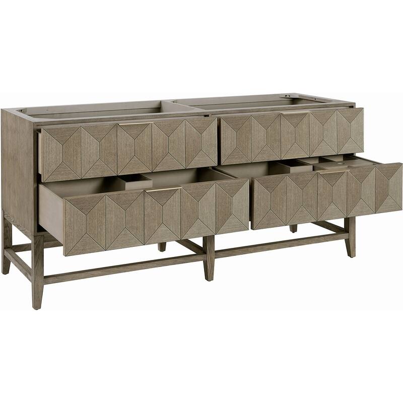 James Martin Vanities D100-V72-M Emmeline 72" Free Standing Double