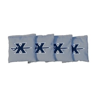 Xavier University Musketeers Grey Cornhole Bags