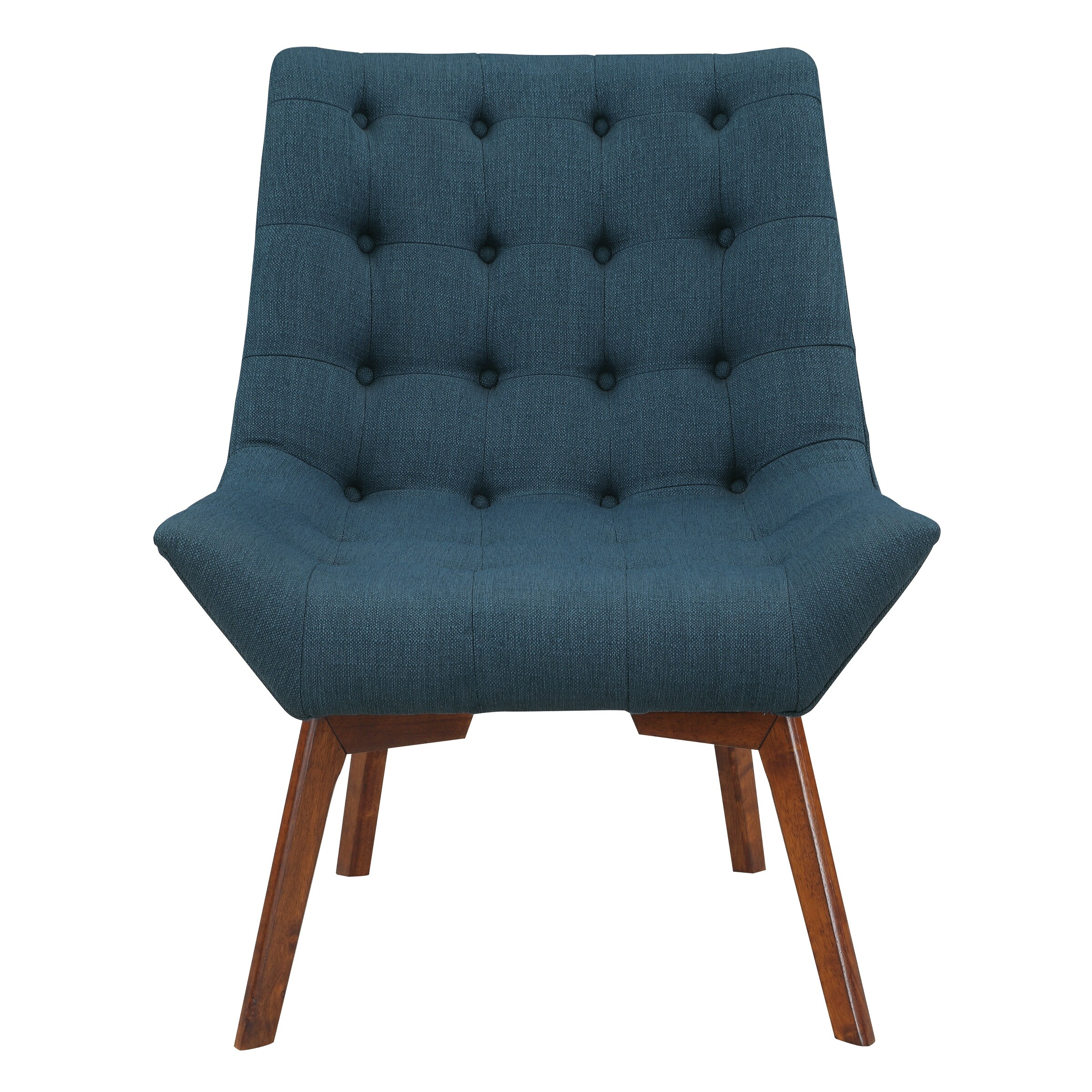 Shelly tufted chair hot sale with coffee legs
