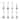 Color-blocked Round Holes Silicone Kitchen Utensils Set of 8 - 8Pcs