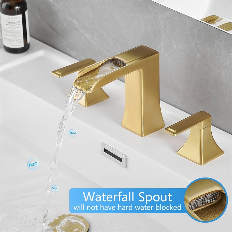 Bathroom Faucets for Sink 3 Hole 8 inch Widespread Sink Faucet