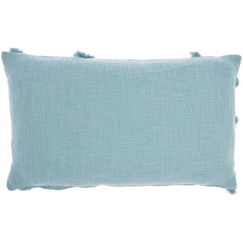 Mina Victory Distressed Diamond Boho Throw Pillow