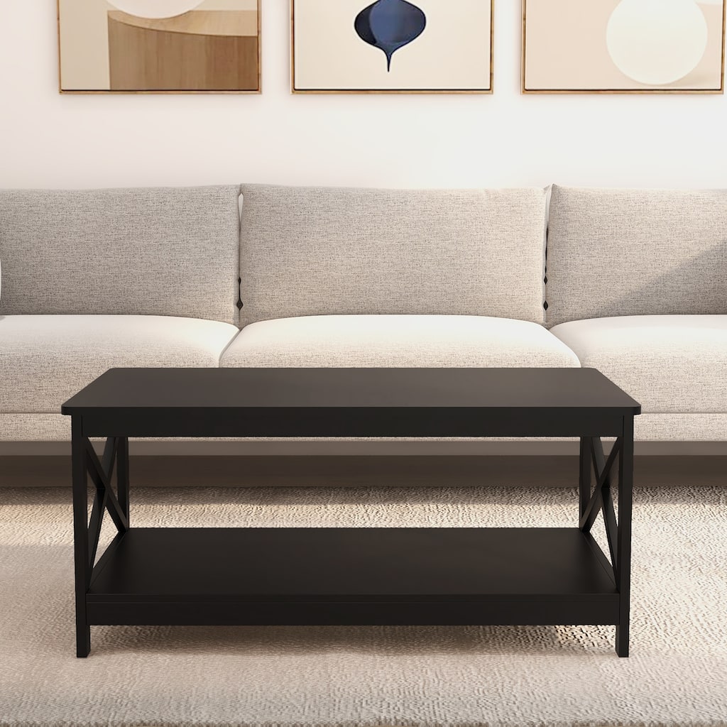 Black Coffee Table Center Table Rustic Sofa Side Table