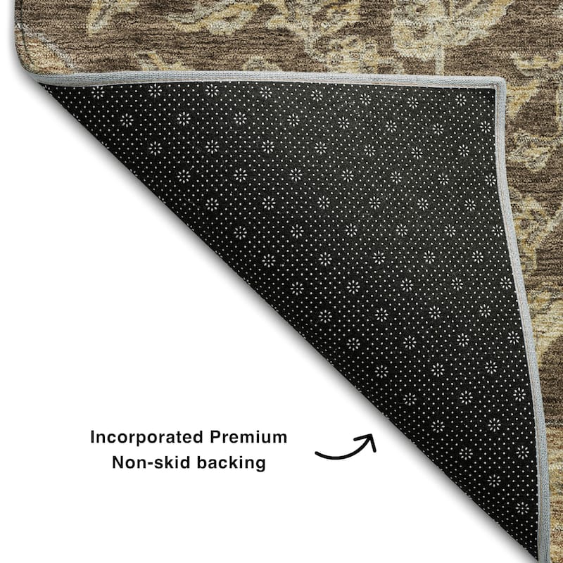 Premium Washable Super Soft Classic Traditional Mayfield Rug
