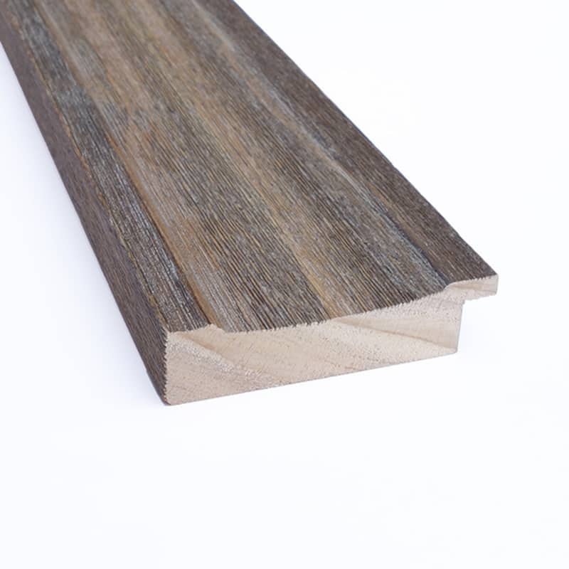 Beveled Wood Wall Mirror - Country Barnwood Frame