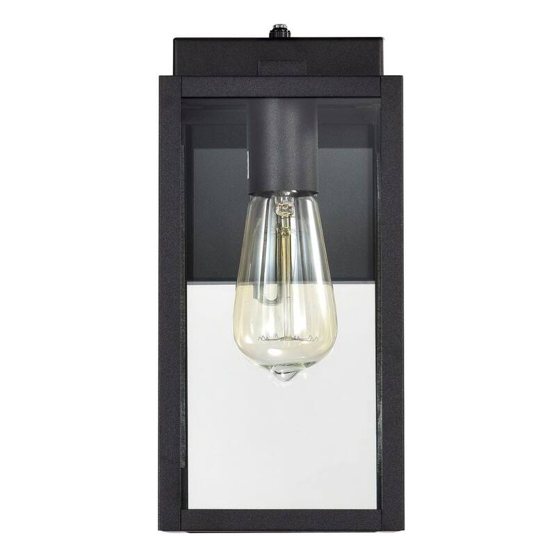 Franklin 2 Pack Outdoor Wall Lantern with Dusk to Dawn Sensor