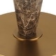 preview thumbnail 4 of 2, Uttermost Tyree Brown Marble Floor Lamp