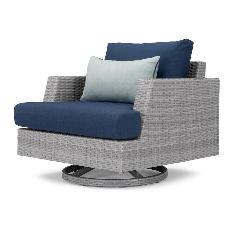 Portofino Comfort 19 Piece Sunbrella Outdoor Motion Estate Set