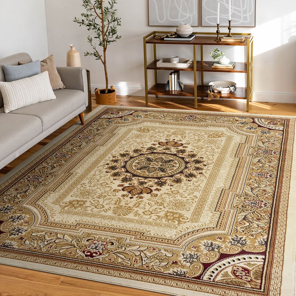 Soho Modern & Contemporary Medallion Indoor Area Rug