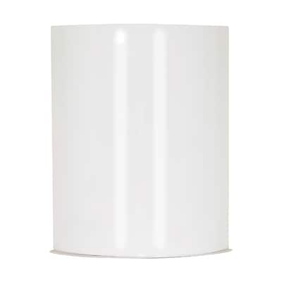 Crispo LED 9 inch Wall Sconce White Finish CCT Selectable 3K/4K/5K