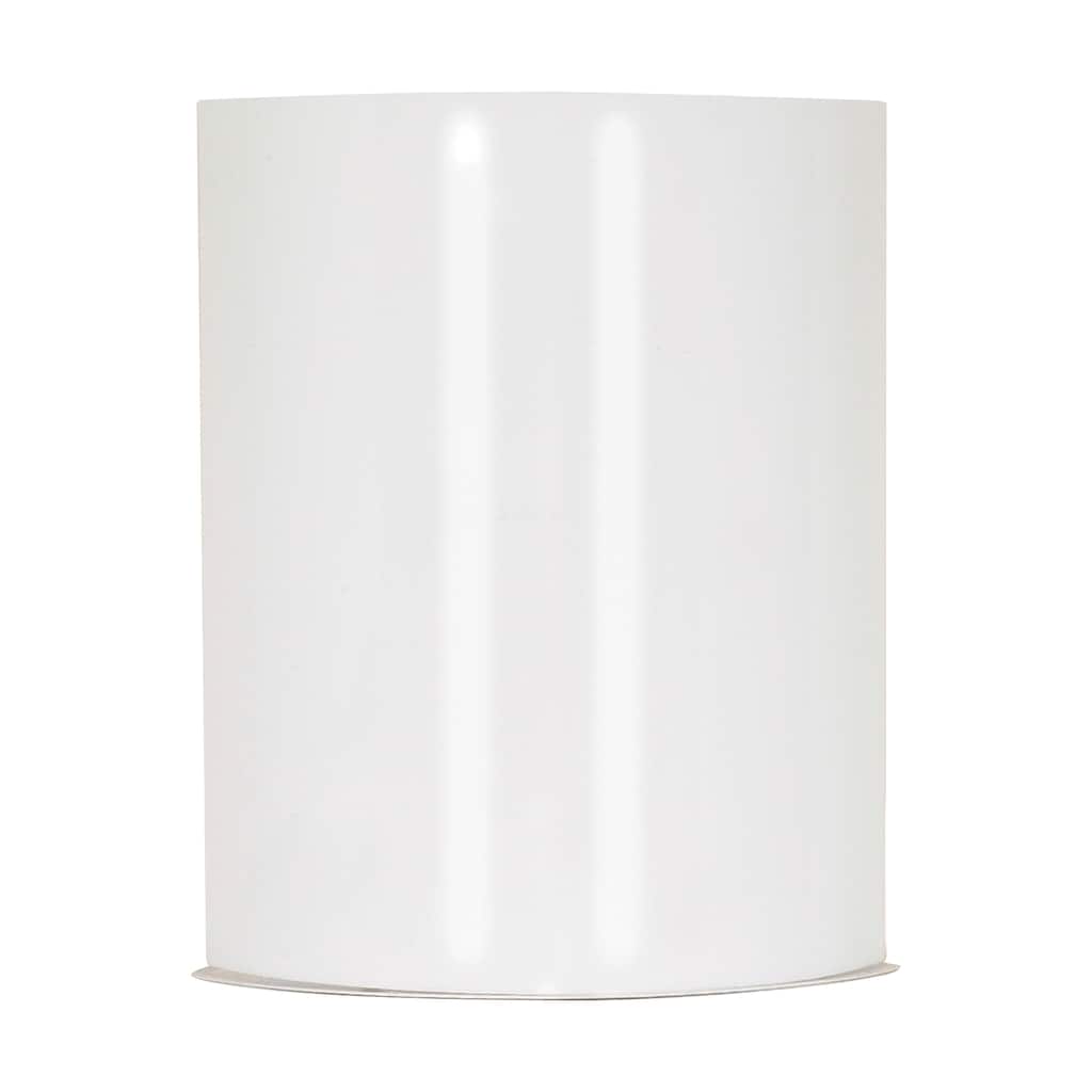 Crispo LED 9 inch Wall Sconce White Finish CCT Selectable 3K/4K/5K
