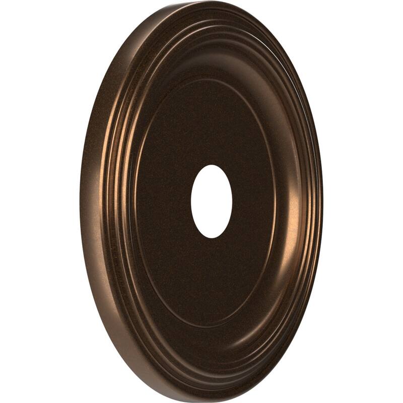 3 1/2" Inside Diameter - Traditional Thermoformed PVC Ceiling Medallion