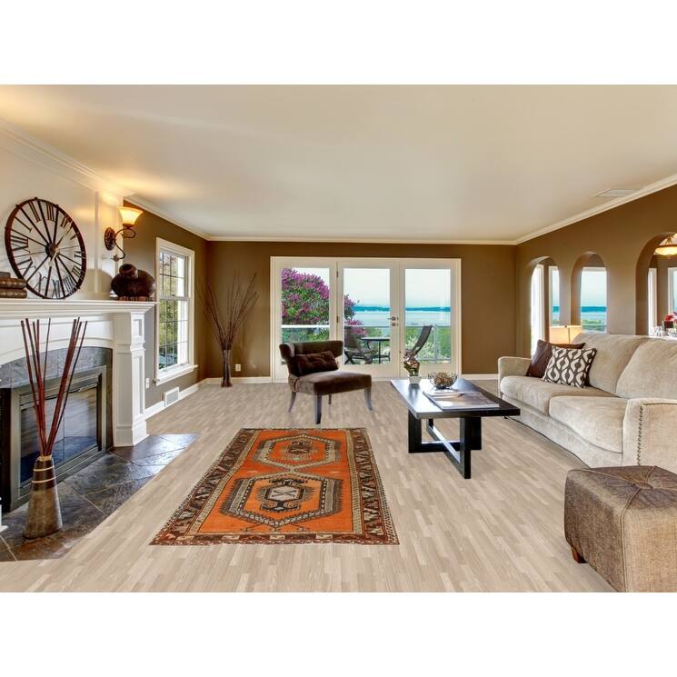 Vegetable Dye Viss Persian Vintage Runner Rug Handmade Wool Carpet - 3'10"x 9'6"