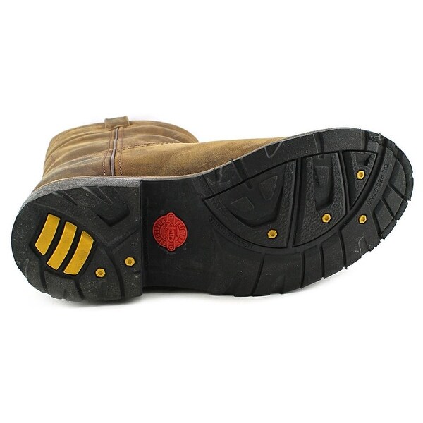 justin wyoming lace up boots