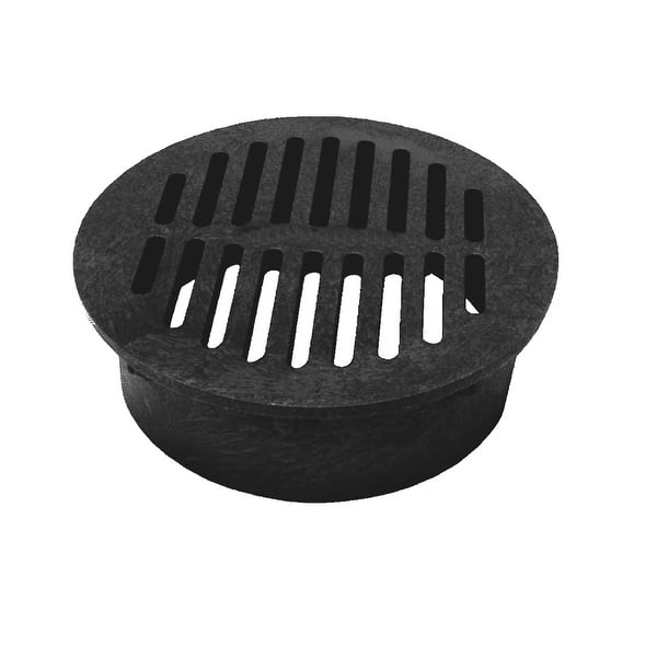 NDS 10 8 In. Round Grate, Black