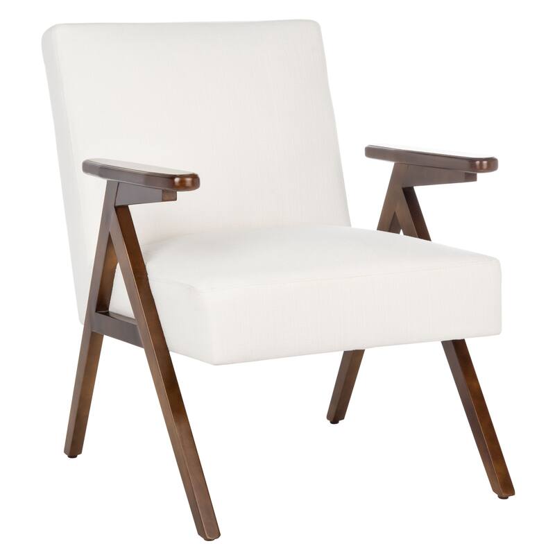 SAFAVIEH Manie Arm Chair - 27.6" W x 29.1" L x 34.3" H - 28Wx29Dx34H