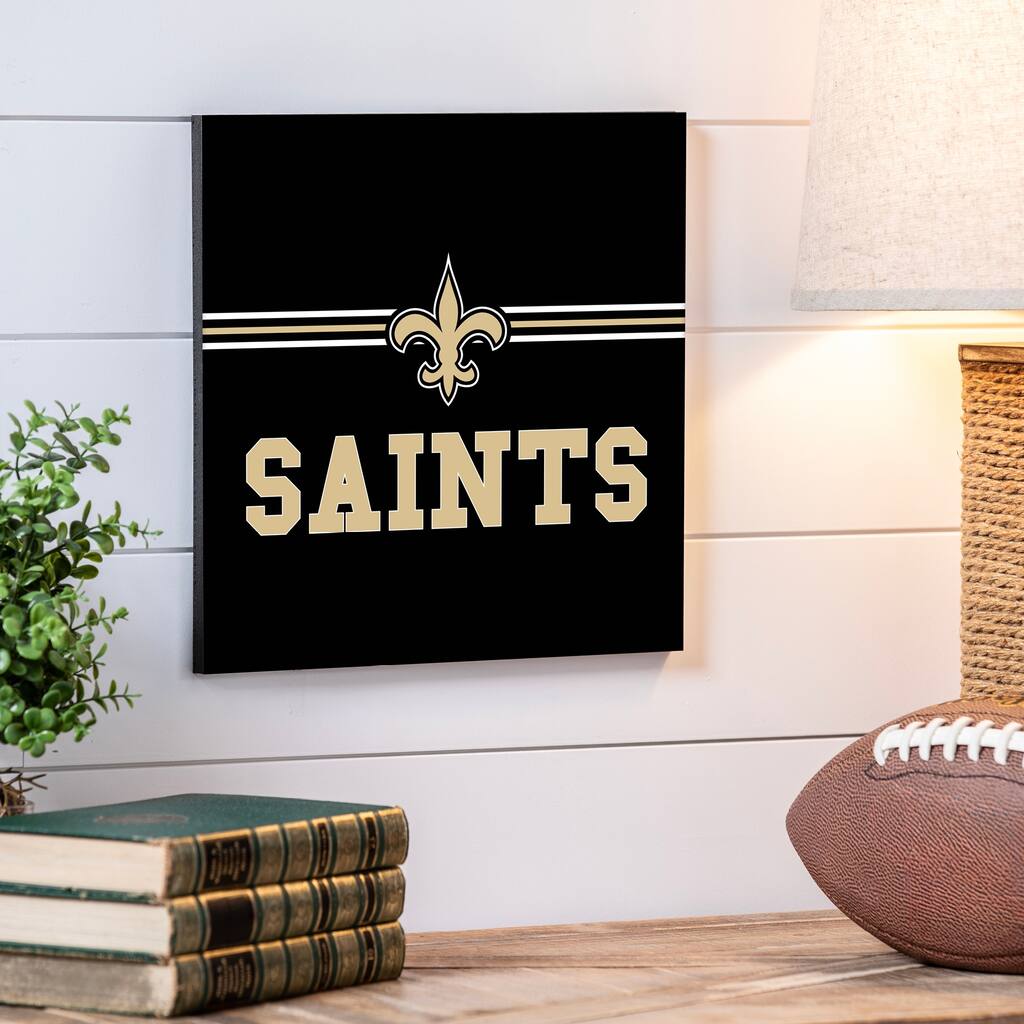 New Orleans Saints Foam Core Wall Decor