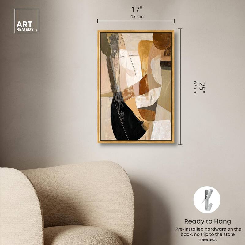 Tactile Depth II Canvas by Art Remedy