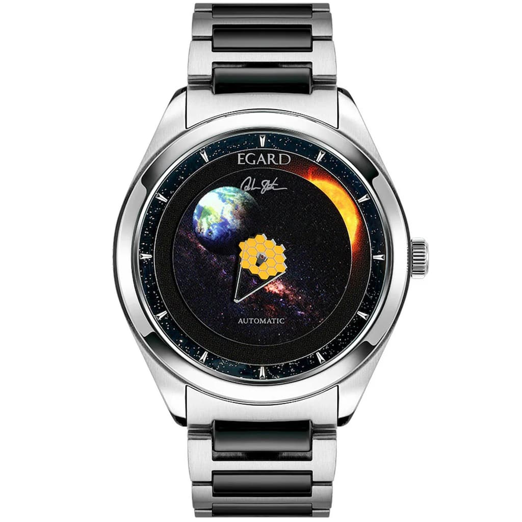 Egard Men's Passages V2 Webb - William Shatner edition Black Dial Watch - WCH-5082-G0G103 - 6 (36)