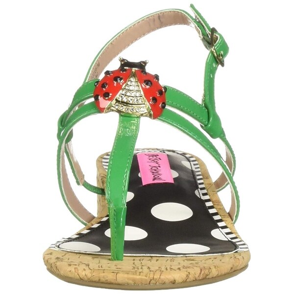 betsey johnson ladybug shoes