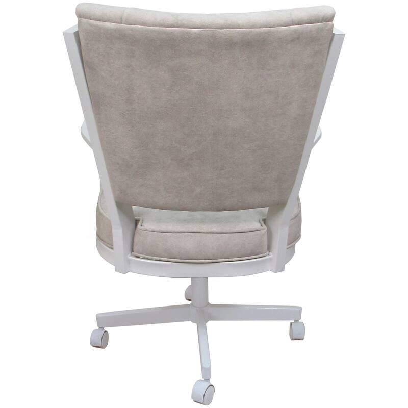 Montana Swivel Metal Dining Caster Chair on Reading Base