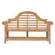 preview thumbnail 7 of 5, Chic Teak Lutyens Teak Wood Outdoor Garden & Patio Double Bench