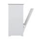 22'' White Trash Can Cabinet with Adjustable Tilted Angles - Bed Bath ...