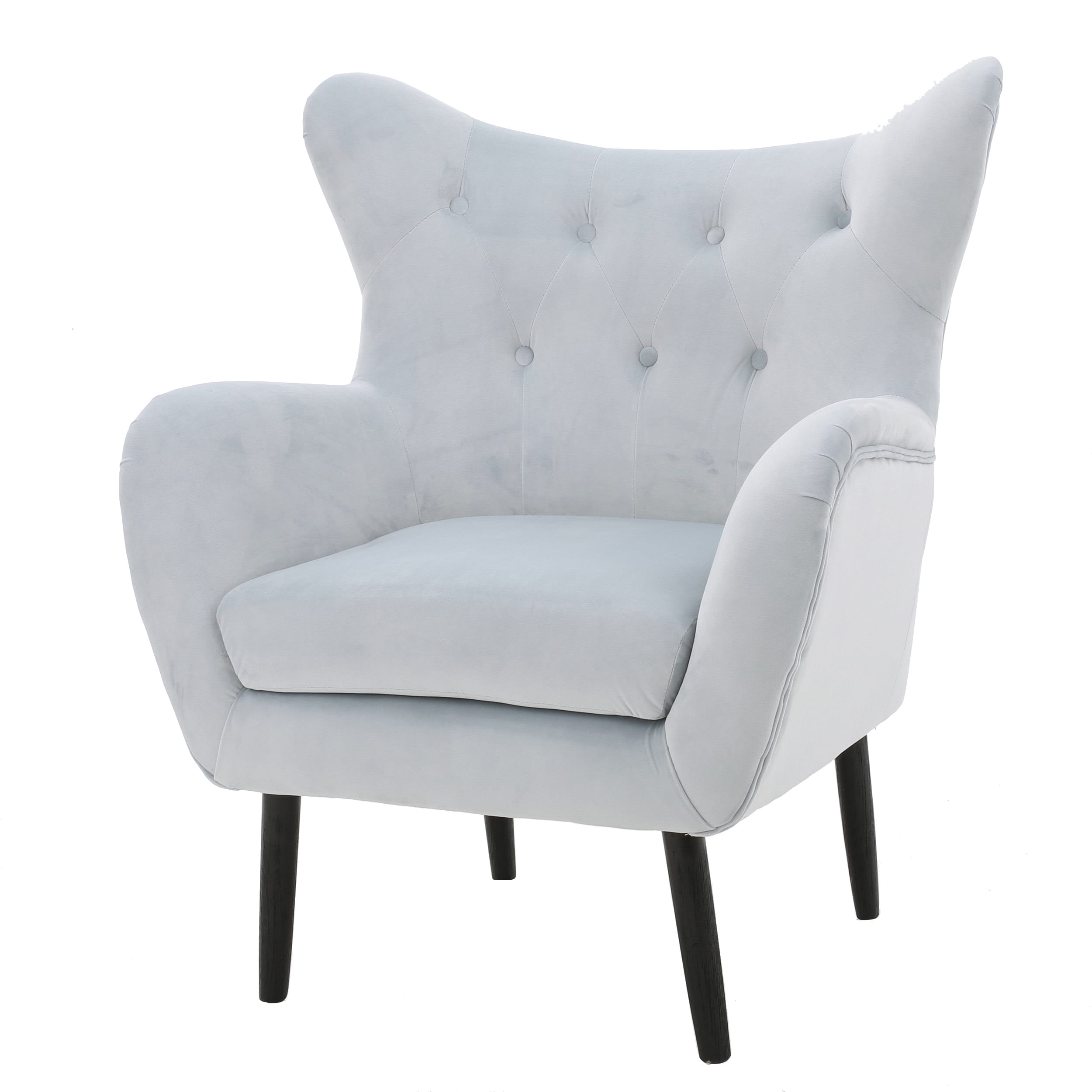 Alyssa Mid century Upholstered Arm Chair by Christopher Knight