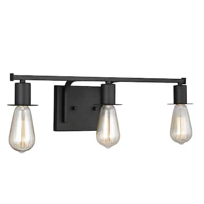 Brut Three Light Wall Bath Transitional  Wall Bath Fixture