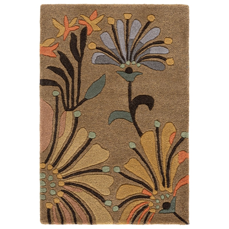 SAFAVIEH, Handmade Soho Renada Floral N.Z. Wool Rug