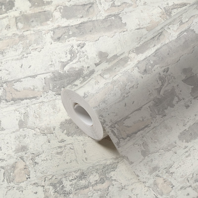 Galerie Wallcoverings Bricks and More Collection Industrial Chic Brick Matte Finish Vinyl on Non-woven Wallpaper Roll