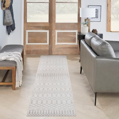 Nourison Astra Machine Washable Moroccan Area Rug