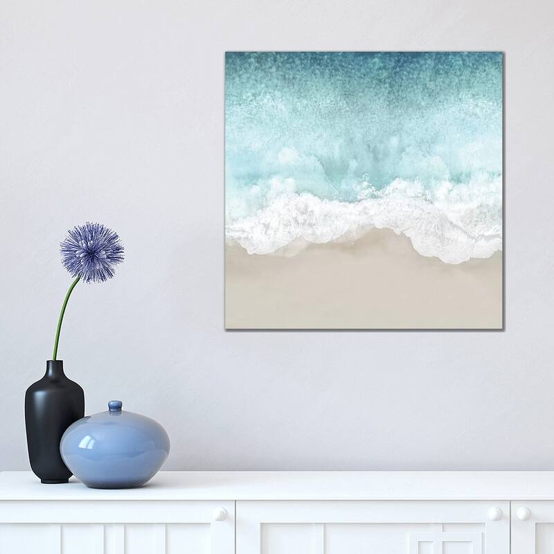 iCanvas "Ocean Waves II" by Maggie Olsen Canvas Print - 18x18x1.5