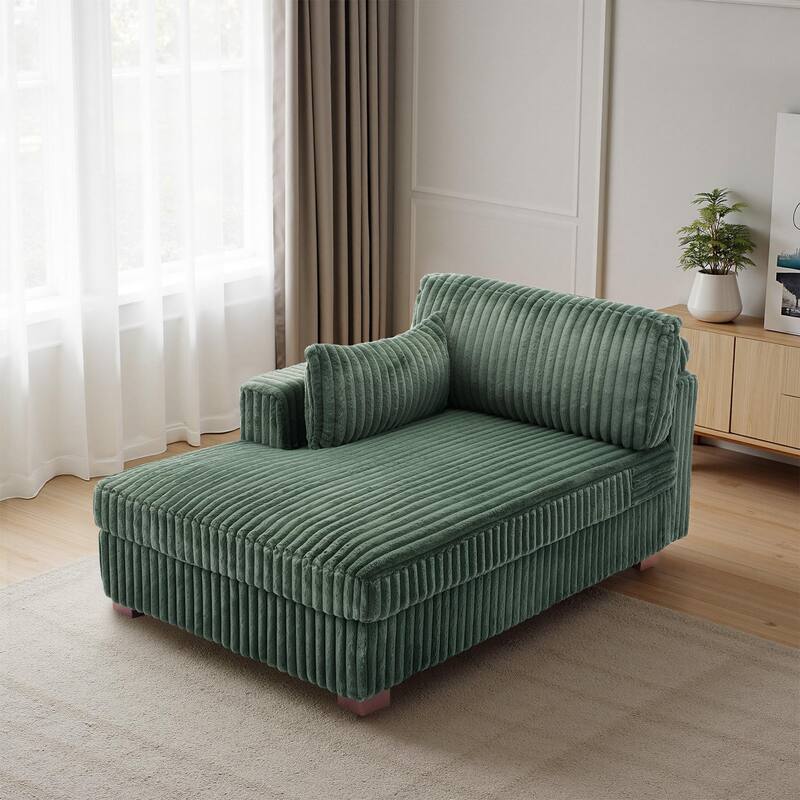 DREAMSIDEA Modern Oversized Chaise Lounge Sofa for Living Room