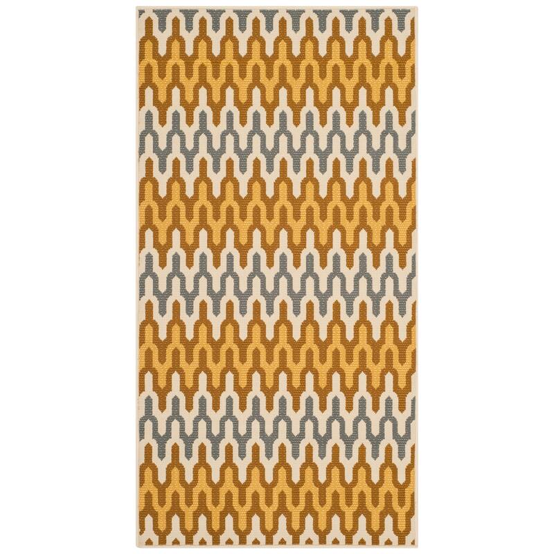 SAFAVIEH Hampton Ingelore Modern Indoor/ Outdoor Waterproof Patio Backyard