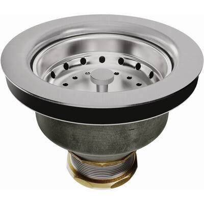 Jones Stephens S14005 Stainless Steel Basket Strainer with Snap and