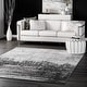 preview thumbnail 1 of 28, Nuloom Alayna Abstract Waterfall Area Rug 2'8" x 8' Runner - Black